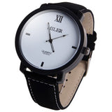 MILER Luxury Brand Watch Leather Band Quartz Watch Casual Sport Watches Men Fashion Military Wrist watch Hour relogio masculino - one46.com.au