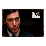 [ Mike86 ] GOD FATHER Tin sign Movie Art  wall Posters decor Pub Cafe Bar Party Craft Retro Iron Painting A-254 - one46.com.au