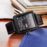 SINOBI Wrist Watch Top Brand Luxury Men's Watch Men Watch Auto Date Week Waterproof Sport Watches Square Clock reloj hombre - one46.com.au