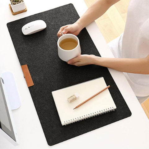 Large Gaming Mouse Pad Mat Office Desk Mat Modern Table Wool Felt Keyboard Pad Mousepad for Laptop Computer - one46.com.au