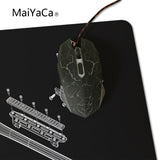 MaiYaCa Simple Design Speed Gun parts Game MousePads Computer Gaming Mouse Pad Gamer Play Mats Version Mousepad - one46.com.au