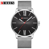 Relogio Masculino Men's Fashion Casual Business Wristwatches Curren Watches Men Brand Luxury Full Steel Quartz Watch Male Clock - one46.com.au