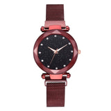 Luxury Women Watches Ladies Magnetic Starry Sky Clock Fashion Diamond Female Quartz Wristwatches relogio feminino zegarek damski - one46.com.au