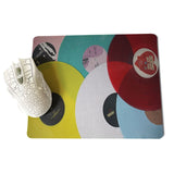 MaiYaCa  Vinyl Record Blue Label Music Comfort Mouse Mat Gaming Mousepad Size for 18x22x0.2cm Gaming Mousepads - one46.com.au