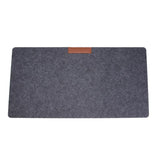 2mm/3mm Thickness Felt Computer Desk Mat Desktop Mouse Pad Large Size Keyboard Game Laptop Table Mat for Home Office 63 X 33cm - one46.com.au