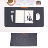 2mm/3mm Thickness Felt Computer Desk Mat Desktop Mouse Pad Large Size Keyboard Game Laptop Table Mat for Home Office 63 X 33cm - one46.com.au
