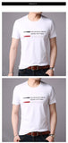 2019 New Fashion Brand T Shirts Men Print O Neck Trends Streetwear Tops Summer Cotton Boys Short Sleeve Tshirts Men Clothing - one46.com.au