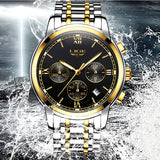 2019 New LIGE Mens Watches Top Brand Luxury Stopwatch Sport waterproof Quartz Watch Man Fashion Business Clock relogio masculino - one46.com.au