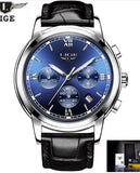 2019 New LIGE Mens Watches Top Brand Luxury Stopwatch Sport waterproof Quartz Watch Man Fashion Business Clock relogio masculino - one46.com.au