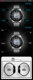 Solar Men Military Sport Watches Men's Digital Quartz Clock Full Steel Waterproof Wrist Watch relojes hombre 2019 SKMEI - one46.com.au