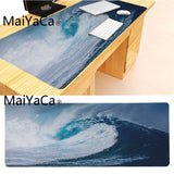 MaiYaCa  Rolling Waves Durable Rubber Mouse Mat Pad Size for 40x90CM Speed Version Gaming Mousepads - one46.com.au