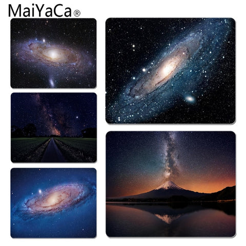 MaiYaCa 2018 New Milkyway Office Mice Gamer Soft Mouse Pad Size for 18x22cm 25x29cm Small Mousepad - one46.com.au