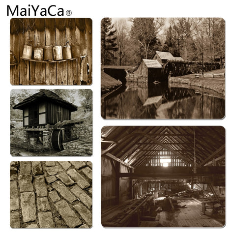 MaiYaCa  Sepia Mill Customized MousePads Computer Laptop Anime Mouse Mat Size for 18x22x0.2cm Gaming Mousepads - one46.com.au