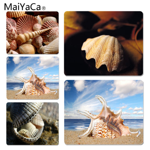 MaiYaCa New Designs Shells Seashells Laptop Computer Mousepad Size for 18x22cm 25x29cm Small Mousepad - one46.com.au