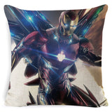 Avengers Endgame Cushion Cover Marvel Cotton Linen Pillow Case 45x45m For Sofa Chair Bedroom Pillowcase Home Decor Almofada - one46.com.au